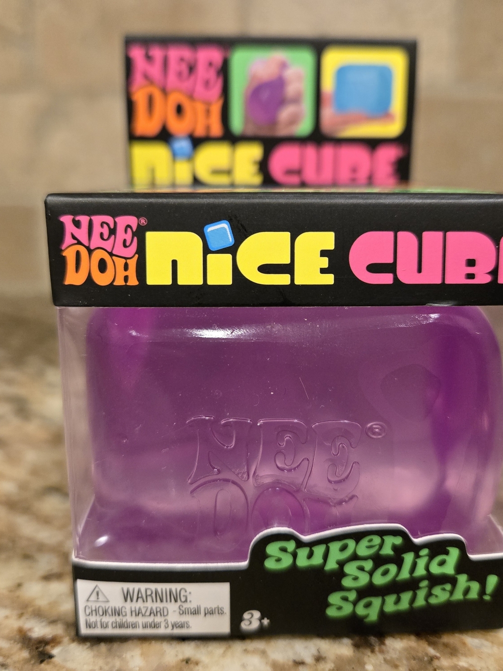 Needoh Nice Cube - Purple - BNWT